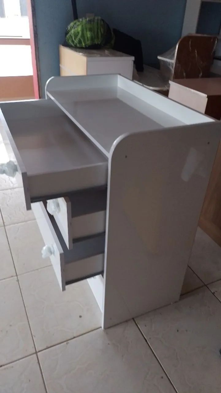 CÔMODA INFANTIL NOVOS NA CAIXA FAZEMOS A ENTREGA GRÁTIS LIGAÇÃO OU WHATSAPP  - Foto 3