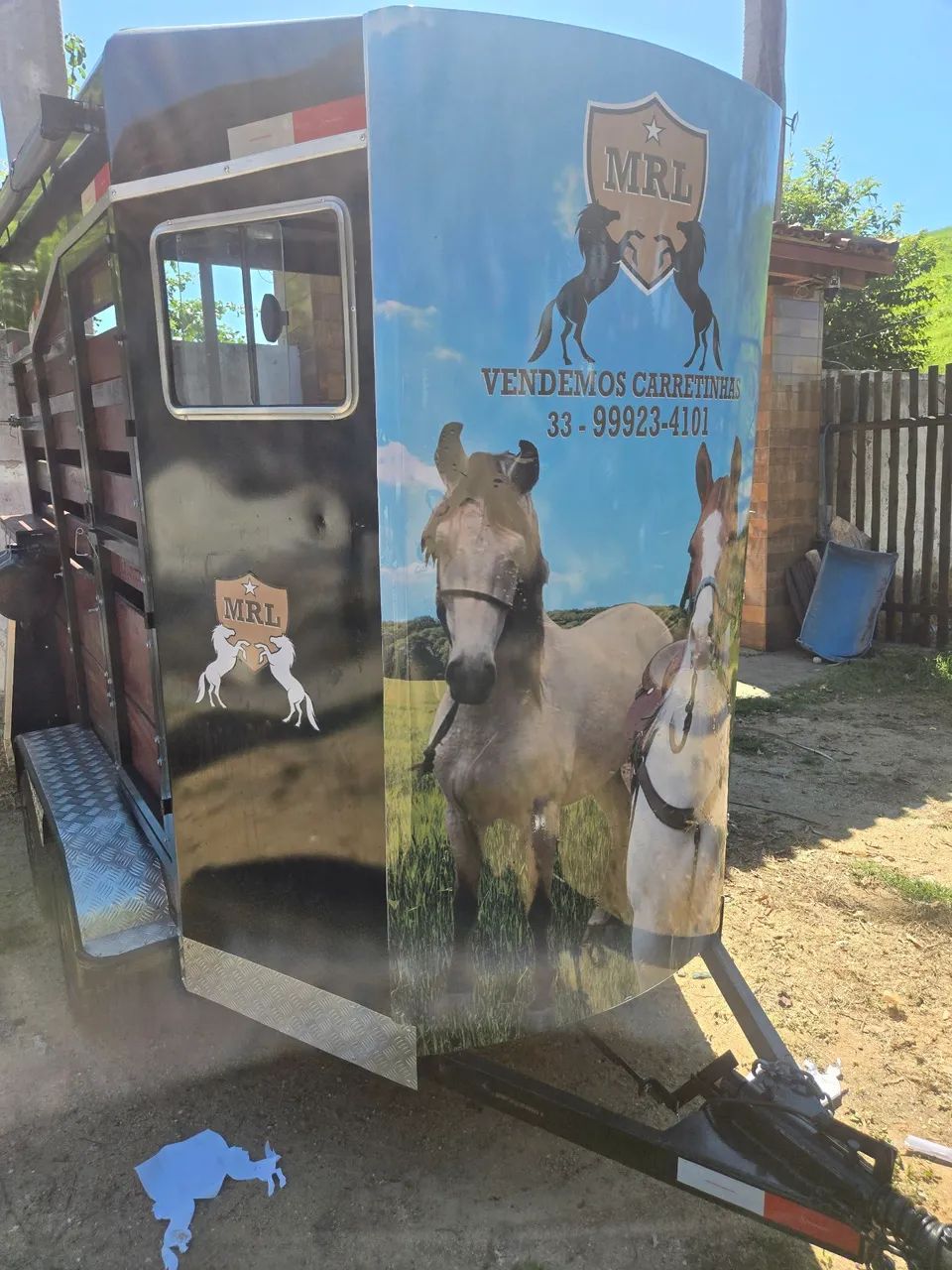 Trolete para dois cavalos - Foto 4