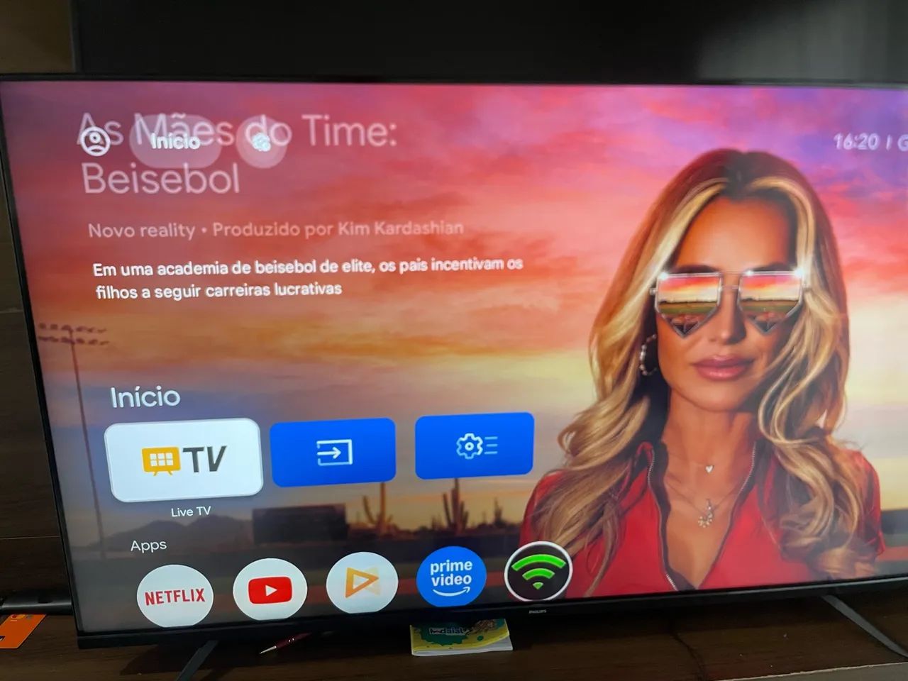 Tv smart 4k 55 polegadas 