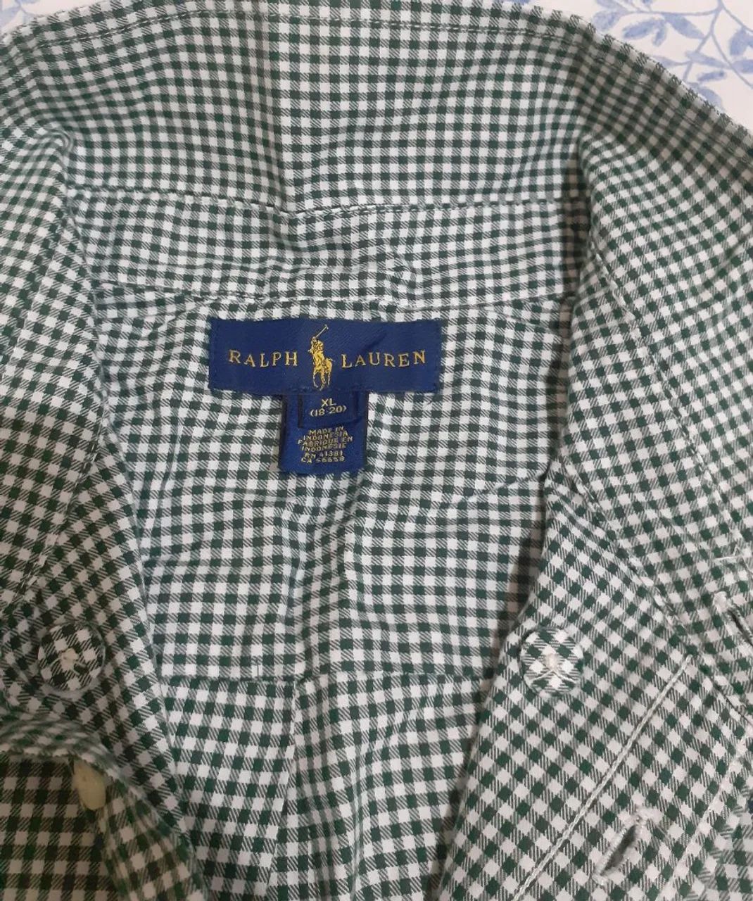 Blusa Social Ralph Lauren M - Foto 3