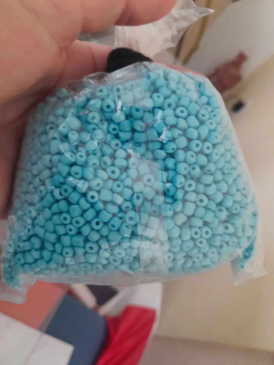 Pingente azul para artesanato