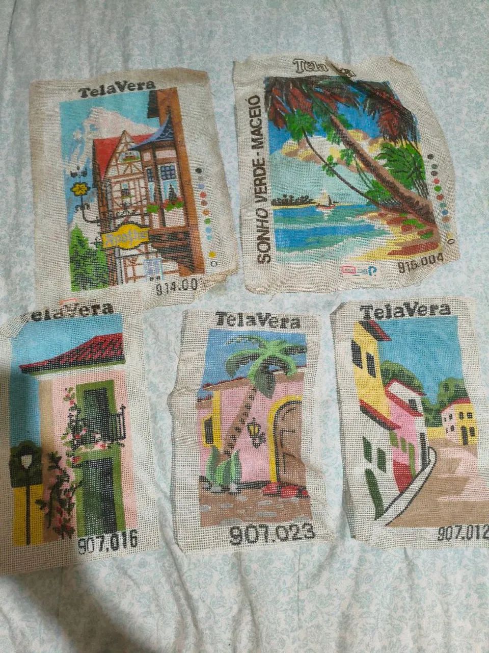 Tela para bordar 