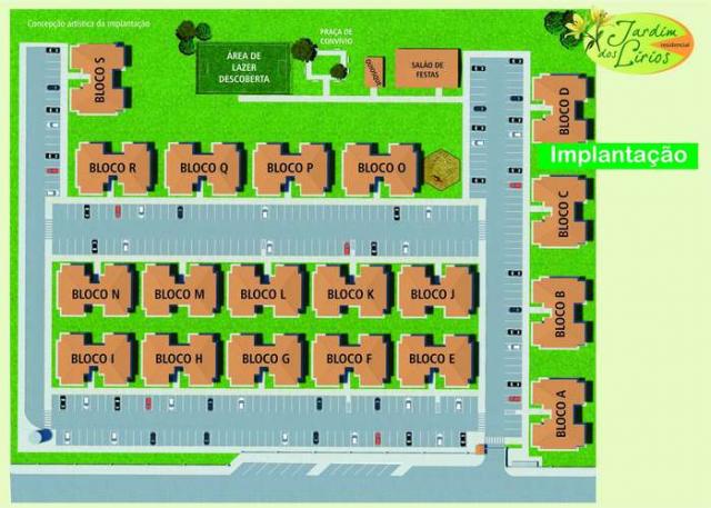 Condomínio Residencial Jardim dos Lírios - 50m² - Americana, SP ID641E - Foto 4