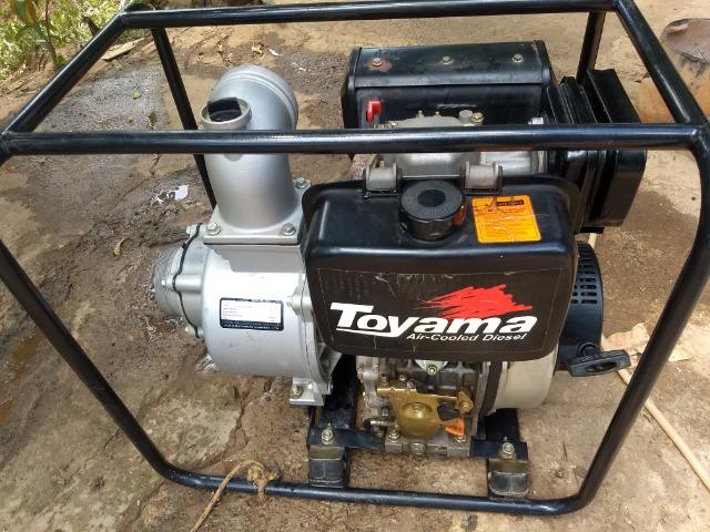 Motobomba auto escovante Diesel Toyama - Foto 4