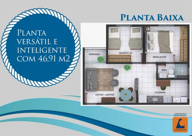 07 - Apartamentos na PLANTA - Entrega em DEZ./2020! - Foto 3