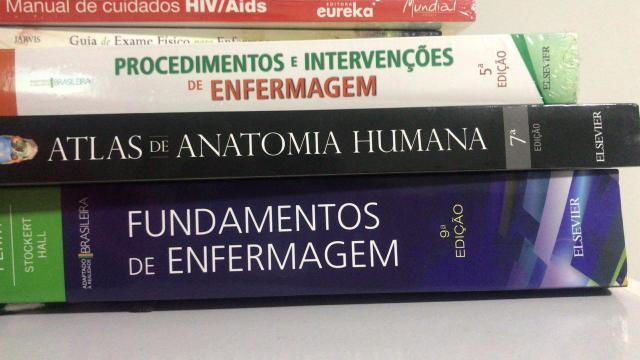 Kit livros Enfermagem