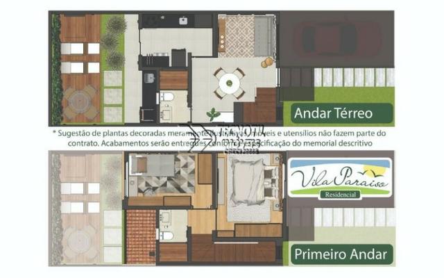 Lindo Sobrado - Vila Paraíso em Hortolândia com Apenas 8 Unidades - Compra Facilitada - Foto 13