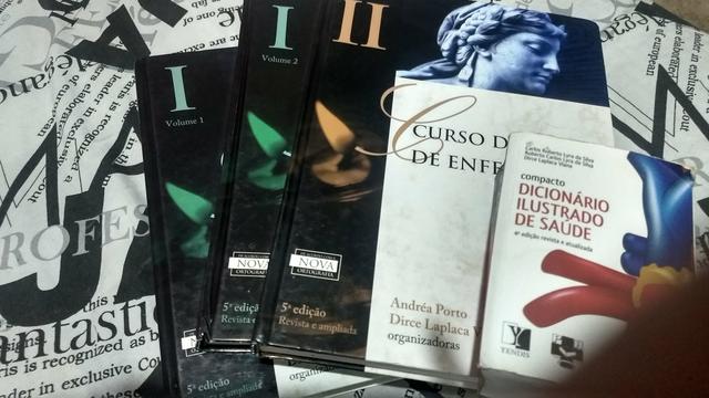 Livros para curso de Enfermagem