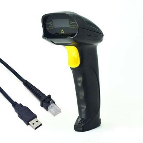 Leitor Código De Barras Laser Cabo Usb 1,8m Alta Precisão- vend Lediane