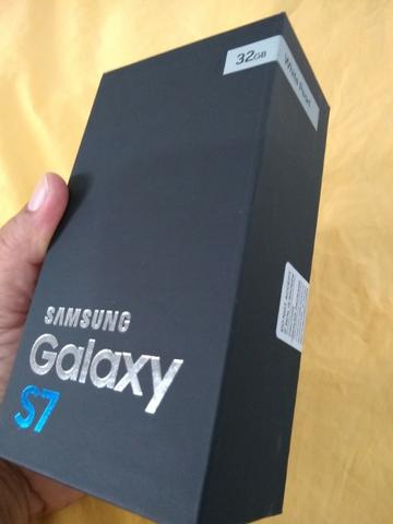 Samsung Galaxy S7 de 32GB cor pérola branca novíssimo (tem que ler o anúncio)