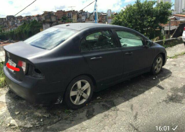 Honda Civic 2008 alienado! whatsapp *72 - Foto 4