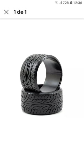 Rodas e pneus HPI Racing originais drjft LP 35 - Foto 4