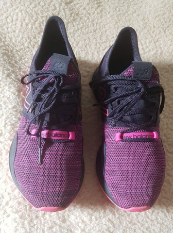 new balance rosa e preto