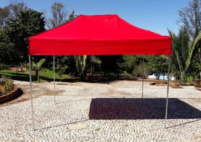 Tenda Sanfonada 3x4,5 R$ 1,150 a vista.  - Foto 3