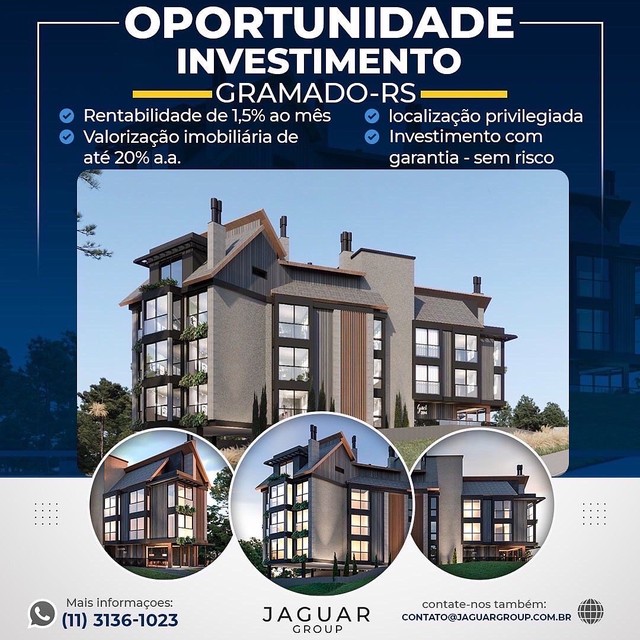 Investimento em Gramado /RS - R$ 50.000,00