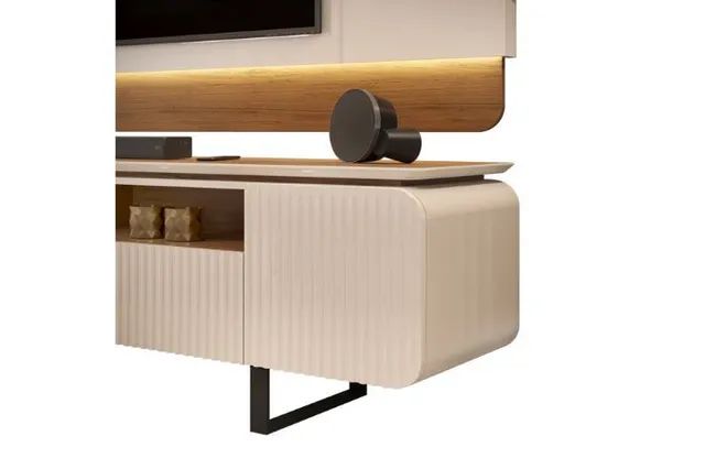 RACK PAINEL 100% PLANEJADO EM MDF !!! R725N - Foto 3