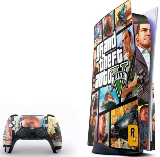 Playstation 4 skin do gta5 online, casas bahia