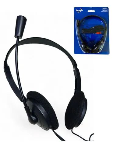 Fone Headset Com Microfone Átomo MO-753