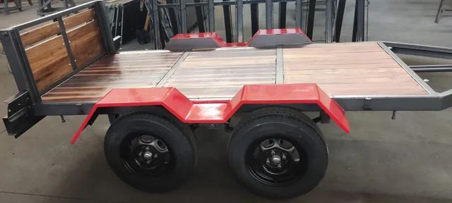 Mini Paredão de Som Automotivo Reboque Carretinha MDF com mini