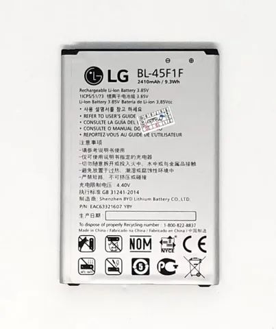 Bateria LG BL45F1F LG K4 (Novo) K8 e K9 Nova e Original - Foto 2