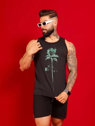 Regata oakley masculina skull tank preta em Promoção na Americanas, camiseta  oakley caveira 