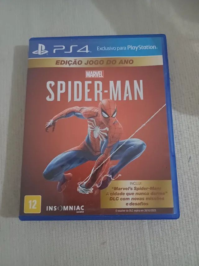 Jogo marvels spider man edicao jogo do ano playstation 4