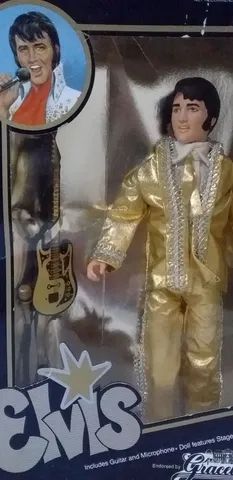 Boneco Elvis Presley raro na caixa  - Foto 3