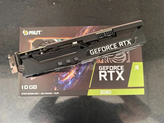 Placa De Vídeo Palit Geforce RTX 3080 GamingPro 12GB  - Foto 2