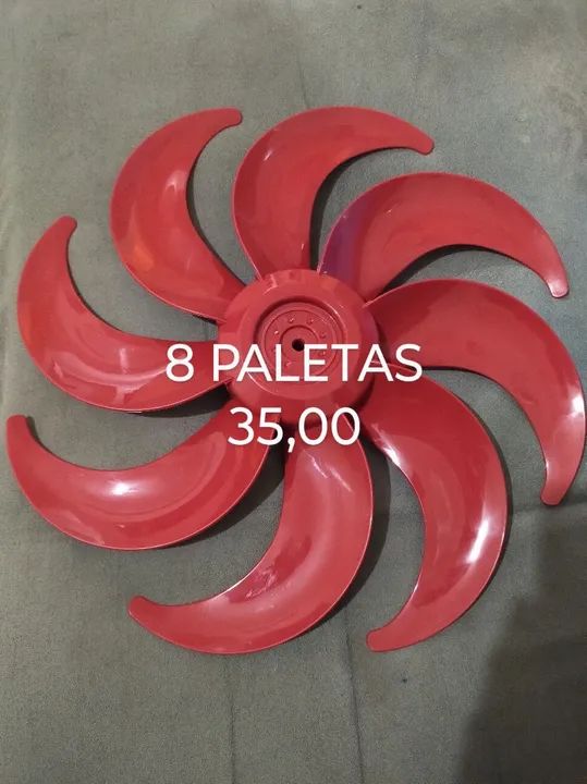 Hélice e grade de ventilador 