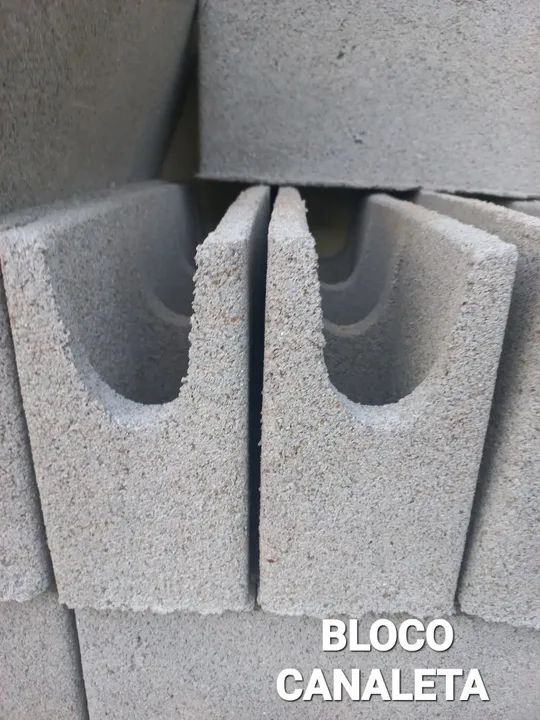 Vendo bloco canaleta de 09 FRETE GRÁTIS - Foto 3