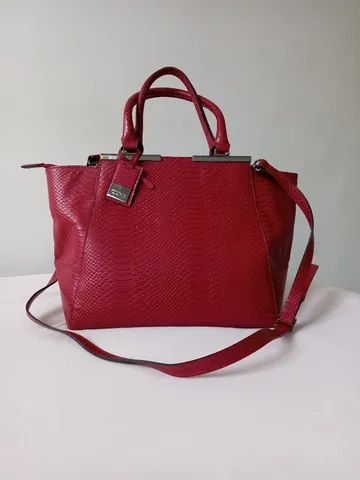 Bolsa vermelha lindíssima 