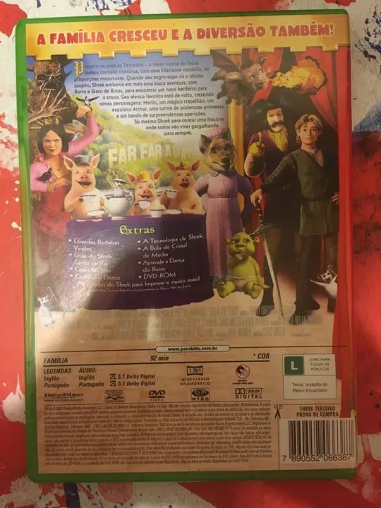 Dvd Shrek Terceiro - Foto 4