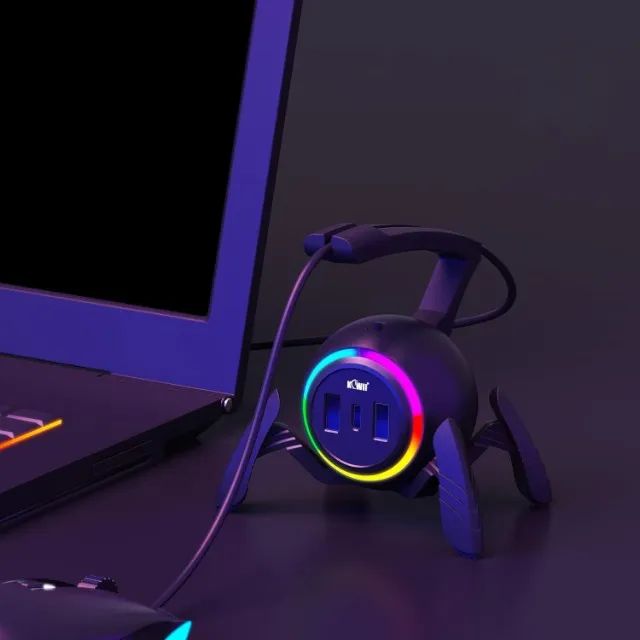 Mouse Bungee Spider RGB c/ porta USB - PROMOÇÃO - Foto 3