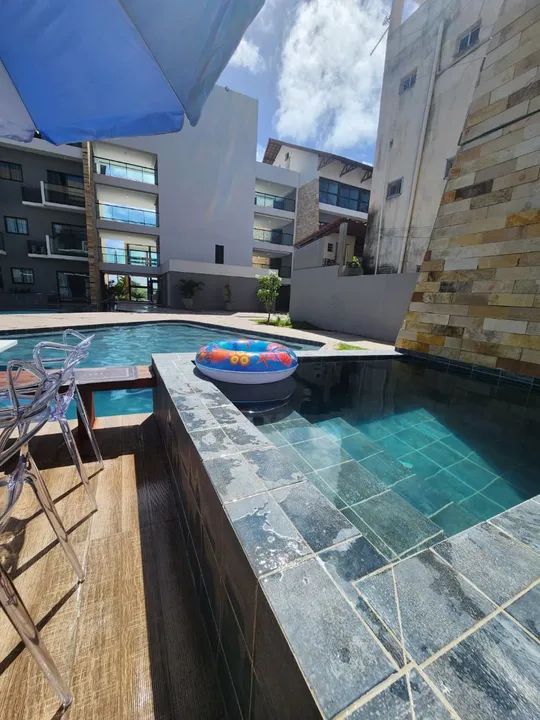 Flat em Porto de Galinhas Novo Mobiliado com Piscina Privativa. - Foto 4
