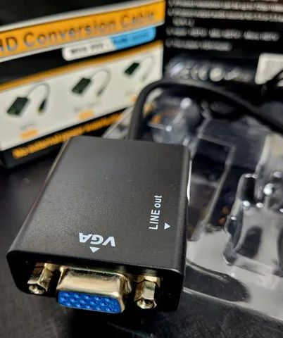 ADAPTADOR DELCOM HDMI-VGA BLACK