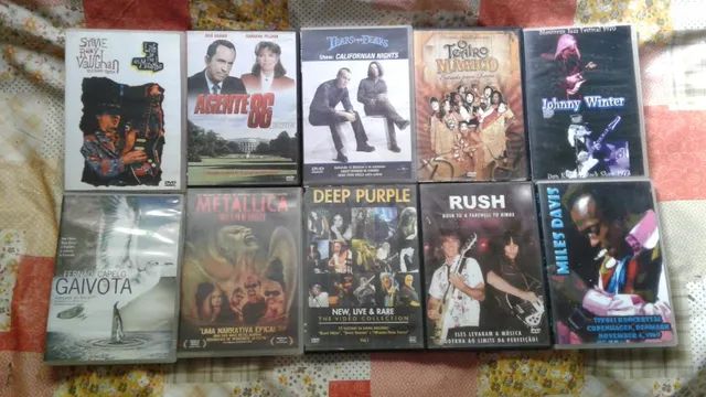 DVD's novos e usados