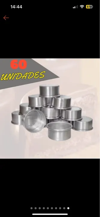 60 Forminhas de pão de mel