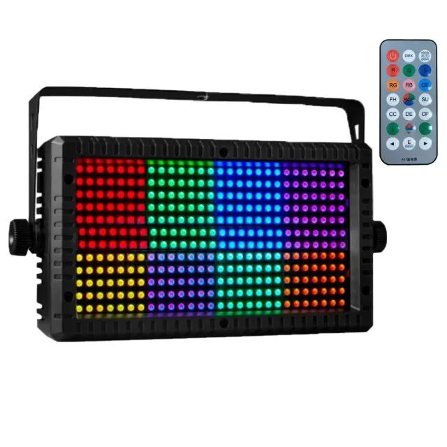 Refletor Strobo Led 60w Rgb Multi Efeitos Dmx