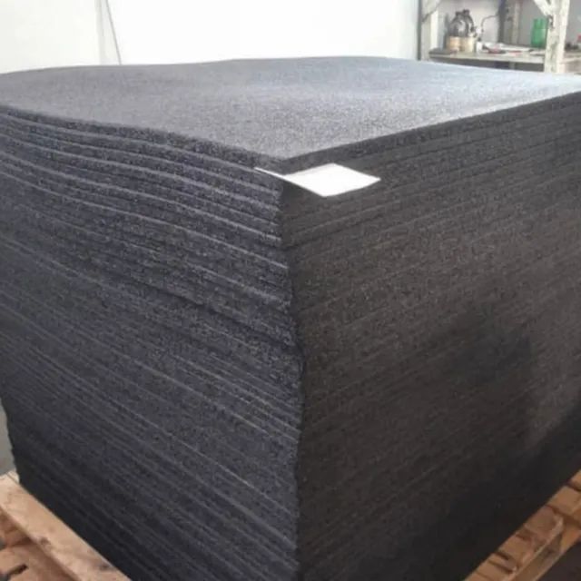 Piso emborrachado treino 100x100 15mm para academia/studio/box/casa/treino