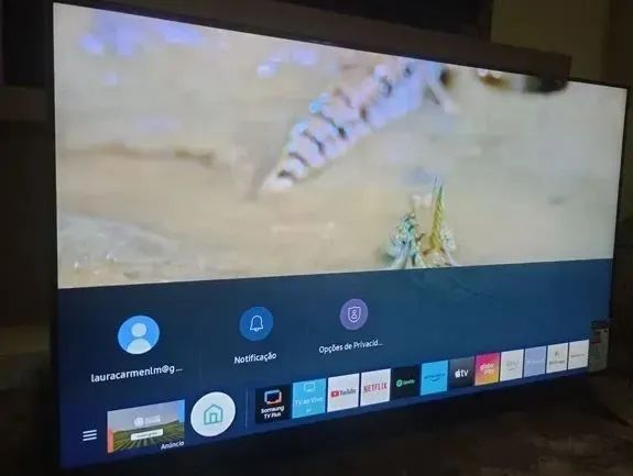 Smart tv Samsung Crystal 50 polegadas 4k tizen  - Foto 2
