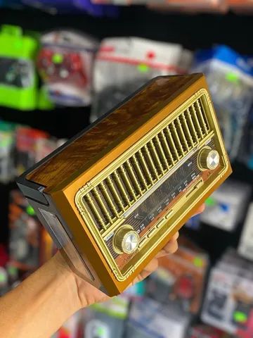 Rádio Retrô Bluetooth Kongur LX-119 - Foto 3
