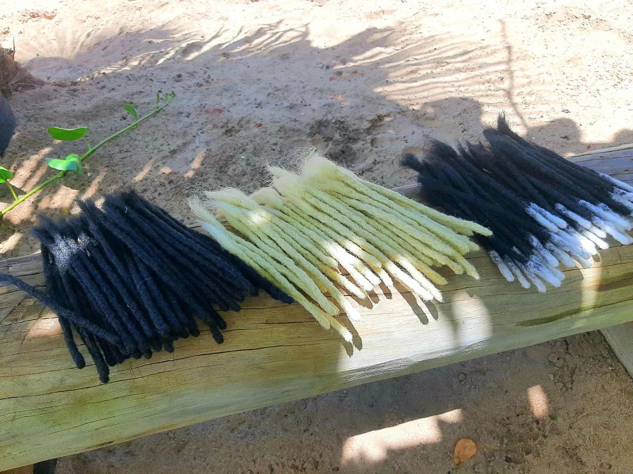 Dreadlocks sintéticas - Dreadlock protese - Dreadlock 100% humano  - Foto 4