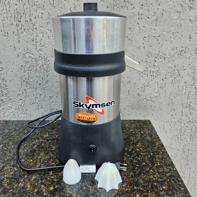 Espremedor de Laranja/Limão Suco Industrial Skymsen Inox semi novo (estudo troca)