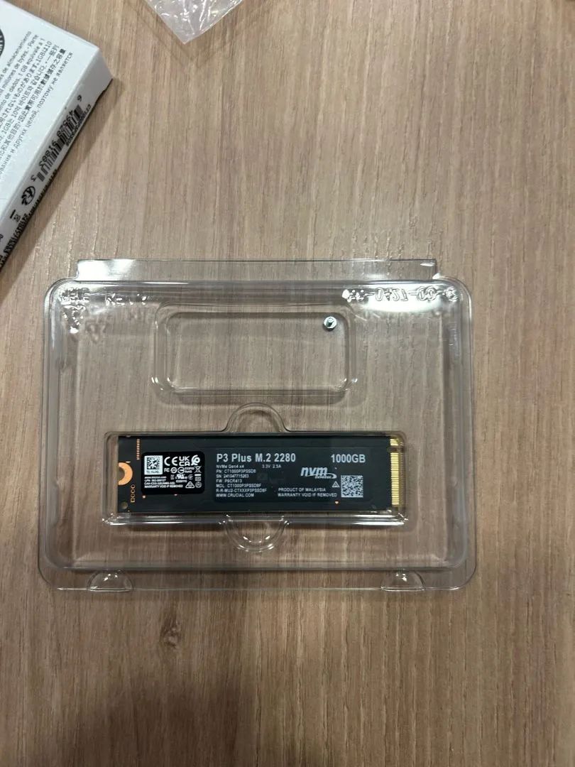 NVME M2 1TB( 1000 gigas) CRUCIAL ORIGINAL. NOVO LACRADO - Foto 2