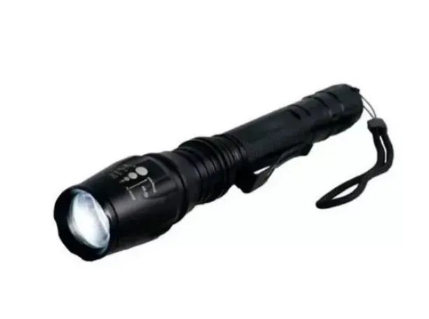 Lanterna Tática de mão T6 de Led Recarregável Alta Intensidade - Foto 2