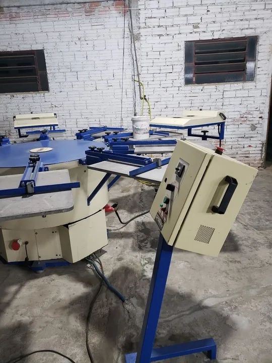 Máquina de Estampa Semiautomática Nilmar - Foto 6