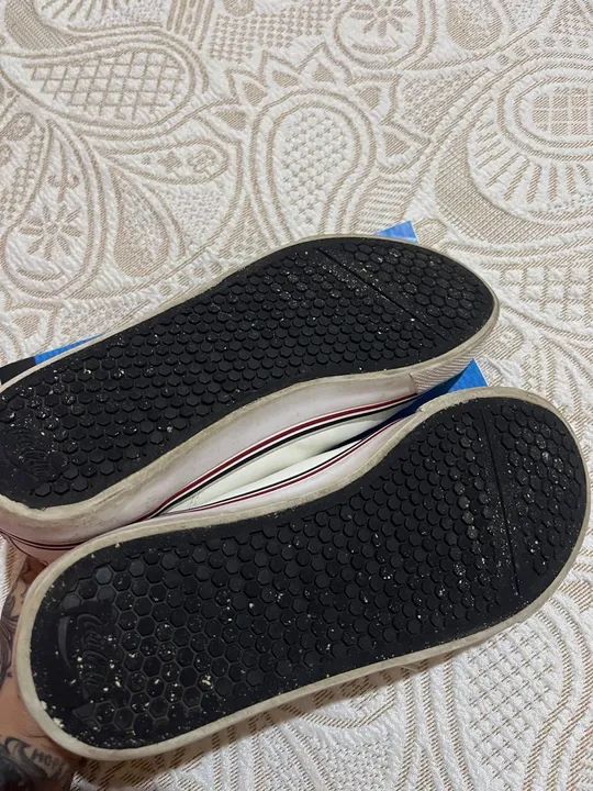 Tênis branco couro TAM. 40 original Coca Cola - Foto 5