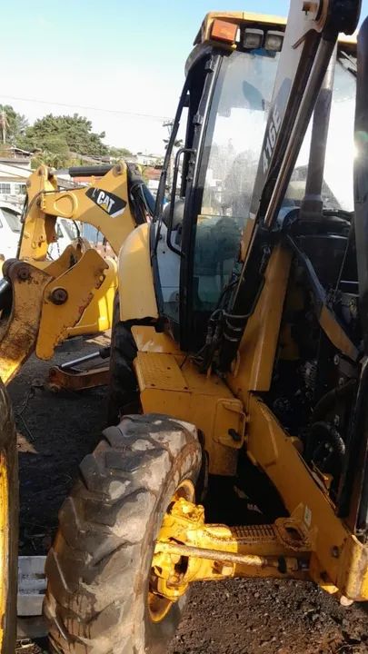 Retro escavadeira caterpillar 416E ano 2013 - Foto 6