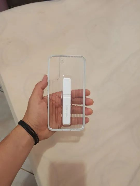 Capa do S22 Plus ORIGINAL da Samsung (Troco por carregador Samsung de 45W novo) - Foto 2