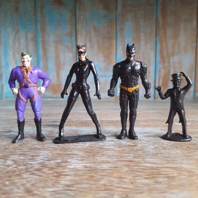 Bonecos Batman Lote Com 4